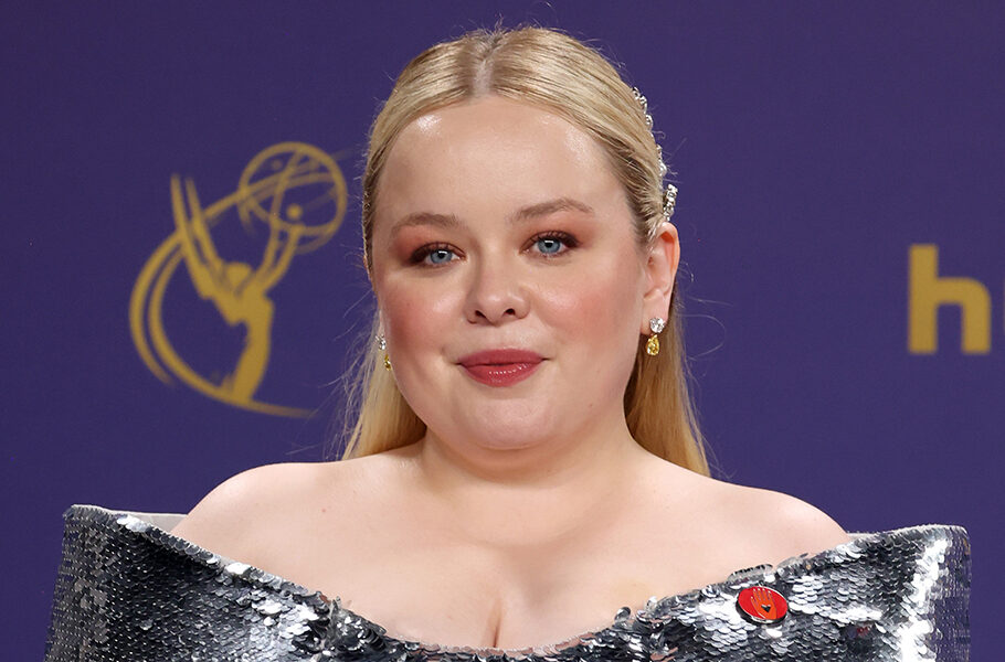 nicola coughlan on the 2024 emmys red carpet